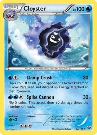Cloyster/146 - [XY Base Set]