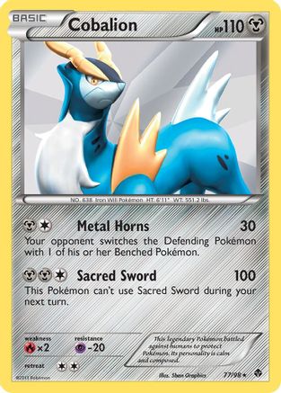 Cobalion (77/98) [Black & White: Emerging Powers]