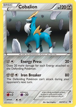 Cobalion (84/101) [Black & White: Noble Victories]