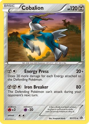 Cobalion/113 - [Legendary Treasures] Holofoil