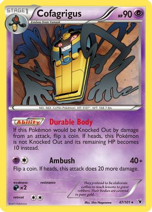 Cofagrigus (47/101) [Noir et blanc : Nobles victoires] 