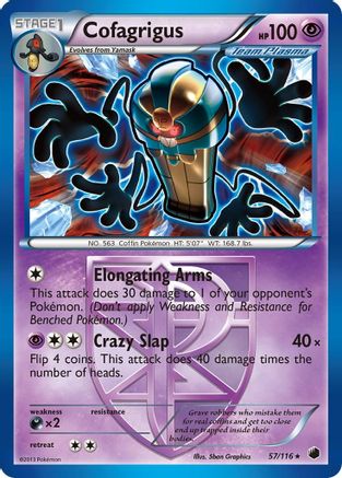 Cofagrigus (Team Plasma) (57)/116 - [Plasma Freeze]