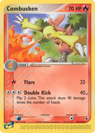 Combusken - 27/109 27/109 - [Ruby and Sapphire]