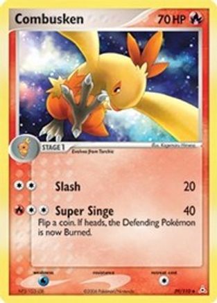 Combusken/110 - [Holon Phantoms] Reverse Holofoil