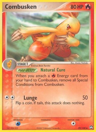 Combusken/108 - [Power Keepers] Reverse Holofoil