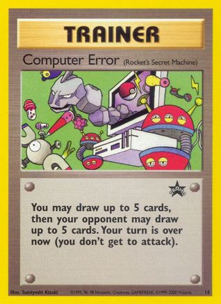 Computer Error (Rocket's Secret Machine) 16/53 - [WoTC Promo]