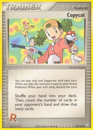 Copycat 83/109 - [Team Rocket Returns] Reverse Holofoil