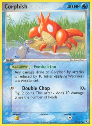 Corphish/107 - [Deoxys] Reverse Holofoil