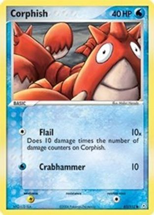 Corphish - 063/110/110 - [Holon Phantoms] Reverse Holofoil