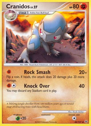 Cranidos/127 - [Platinum]