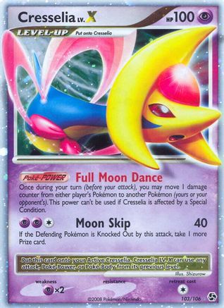 Cresselia LV.X 103/106 - [Great Encounters] Holofoil