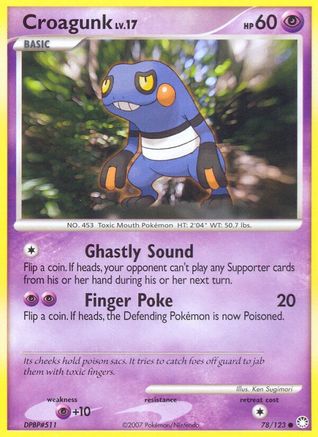 Croagunk 78/123 - [Mysterious Treasures]