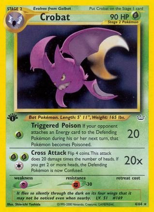 Crobat (4/64) [Néo Révélation 1ère édition] 