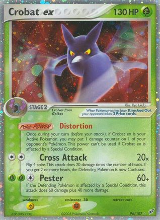 Crobat ex (96/107) [EX : Deoxys] 