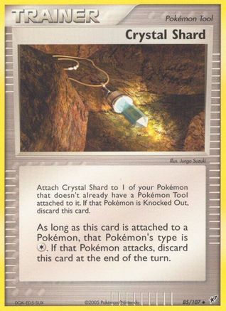 Crystal Shard/107 - [Deoxys] Reverse Holofoil