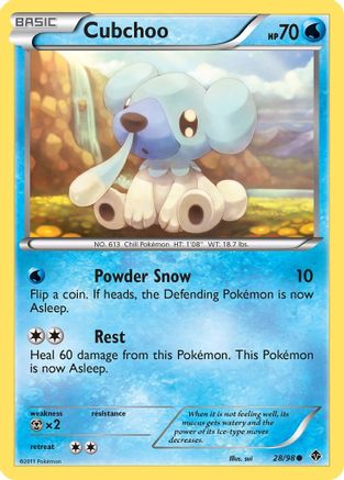 Cubchoo (28/98) [Black & White: Emerging Powers]