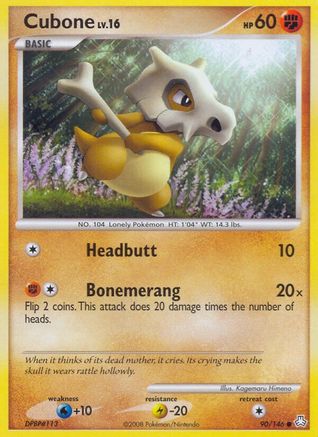 Cubone (90/146) [Diamant et Perle : Légendes éveillées] 