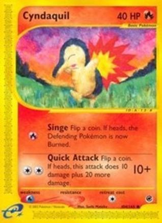 Cyndaquil (104/165) [Expédition : Ensemble de base] 