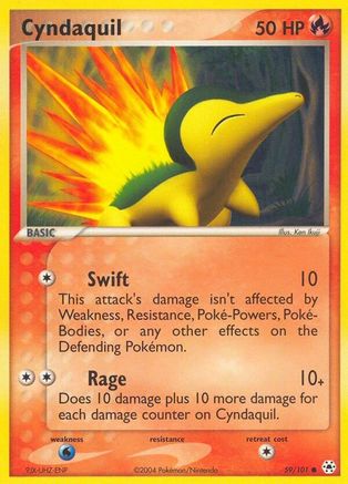 Cyndaquil 59/101 - [Hidden Legends]