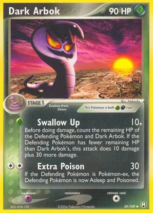 Dark Arbok (29/109) [TRR Team Rocket Returns]