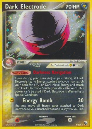 Dark Electrode 4/109 - [Team Rocket Returns] Reverse Holofoil