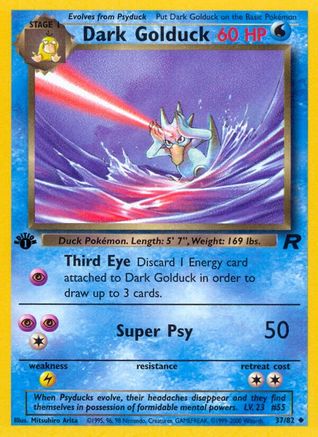 Dark Golduck 37/82 - [Team Rocket] 1st Edition