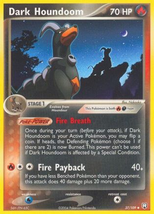 Dark Houndoom - 037/109 37/109 - [Team Rocket Returns] Reverse Holofoil