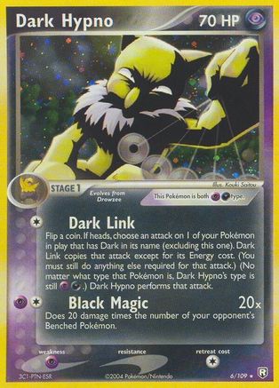 Dark Hypno 6/109 - [Team Rocket Returns] Reverse Holofoil