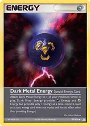 Dark Metal Energy/110 - [Holon Phantoms]