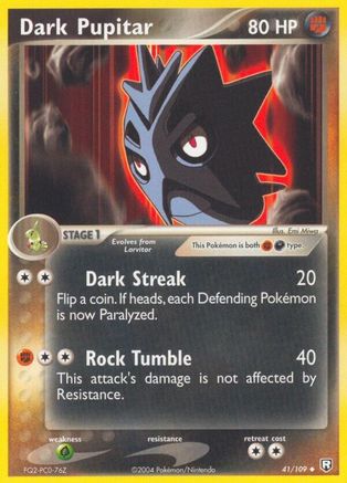 Dark Pupitar - 041/109 41/109 - [Team Rocket Returns]