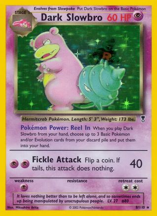 Dark Slowbro 8/110 - [Legendary Collection] Holofoil