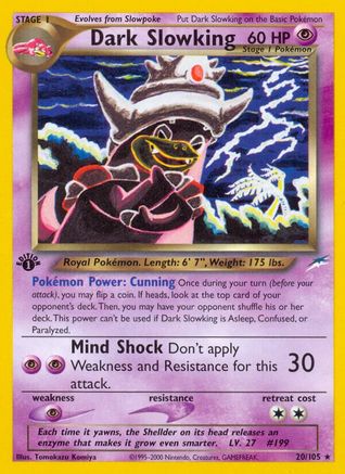 Dark Slowking (20/105) [Neo Destiny Unlimited]