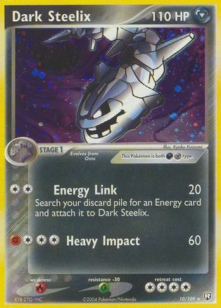 Dark Steelix 10/109 - [Team Rocket Returns] Reverse Holofoil
