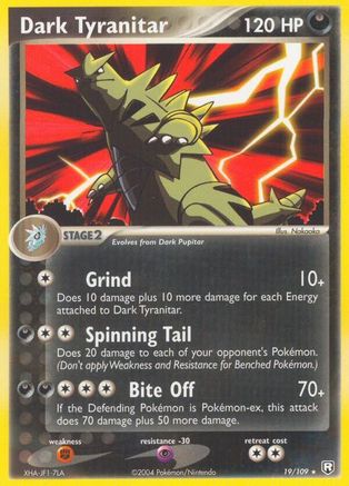 Tyranocif noir (19/109) [EX : le retour de la Team Rocket] 