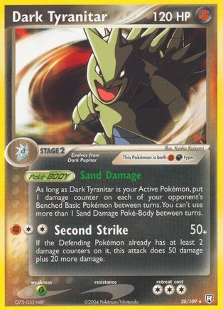 Tyranitar sombre (20/109) [EX : le retour de la Team Rocket] 