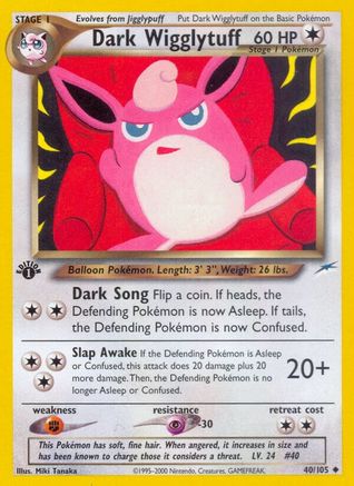 Dark Wigglytuff (40/105) [Neo Destiny Unlimited]