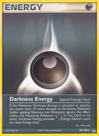 Darkness Energy (Special) 87/108 - [Power Keepers] Reverse Holofoil