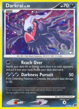 Darkrai (3/106) [Diamant et Perle : Grandes rencontres] 