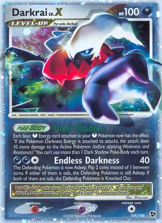 Darkrai LV.X (104/106) [Diamant et Perle : Grandes Rencontres] 