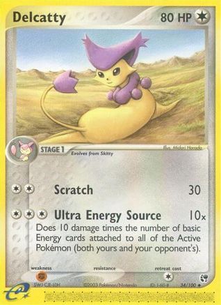 Delcatty 34/100 - [Sandstorm]