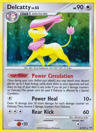 Delcatty/127 - [Platinum] Holofoil