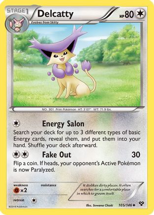 Delcatty (105/146) [XY : ensemble de base] 