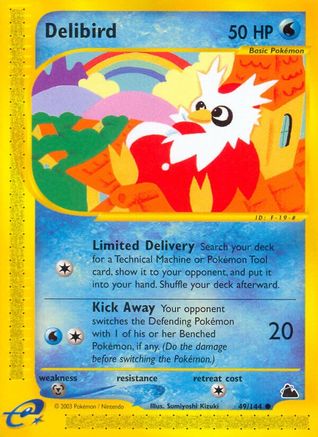 Delibird (49/144) [Skyridge] 