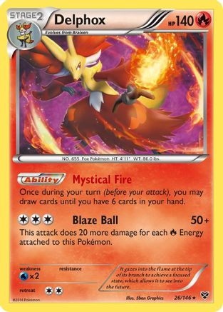 Delphox (26/146) [XY : Ensemble de base] 