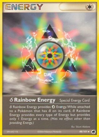 Rainbow Energy (88/101) (Espèces Delta) (Estampillé) [EX : Dragon Frontiers] 