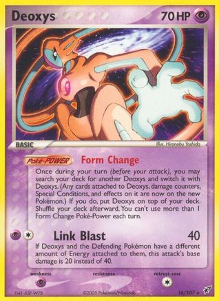 Deoxys (Normal Forme)/107 - [Deoxys] Reverse Holofoil