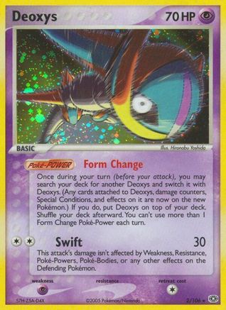 Deoxys (Speed Forme)/106 - [Emerald] Holofoil