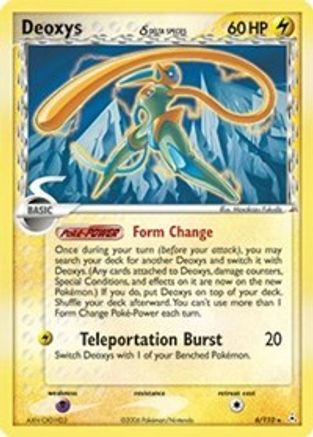 Deoxys (Delta Species - Speed Forme)/110 - [Holon Phantoms] Reverse Holofoil