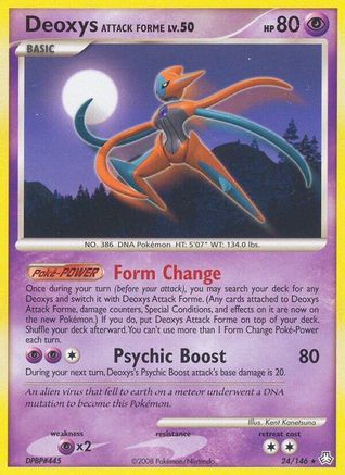 Deoxys Attack Forme/146 - [Legends Awakened]