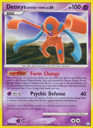 Deoxys Defense Forme/146 - [Legends Awakened]